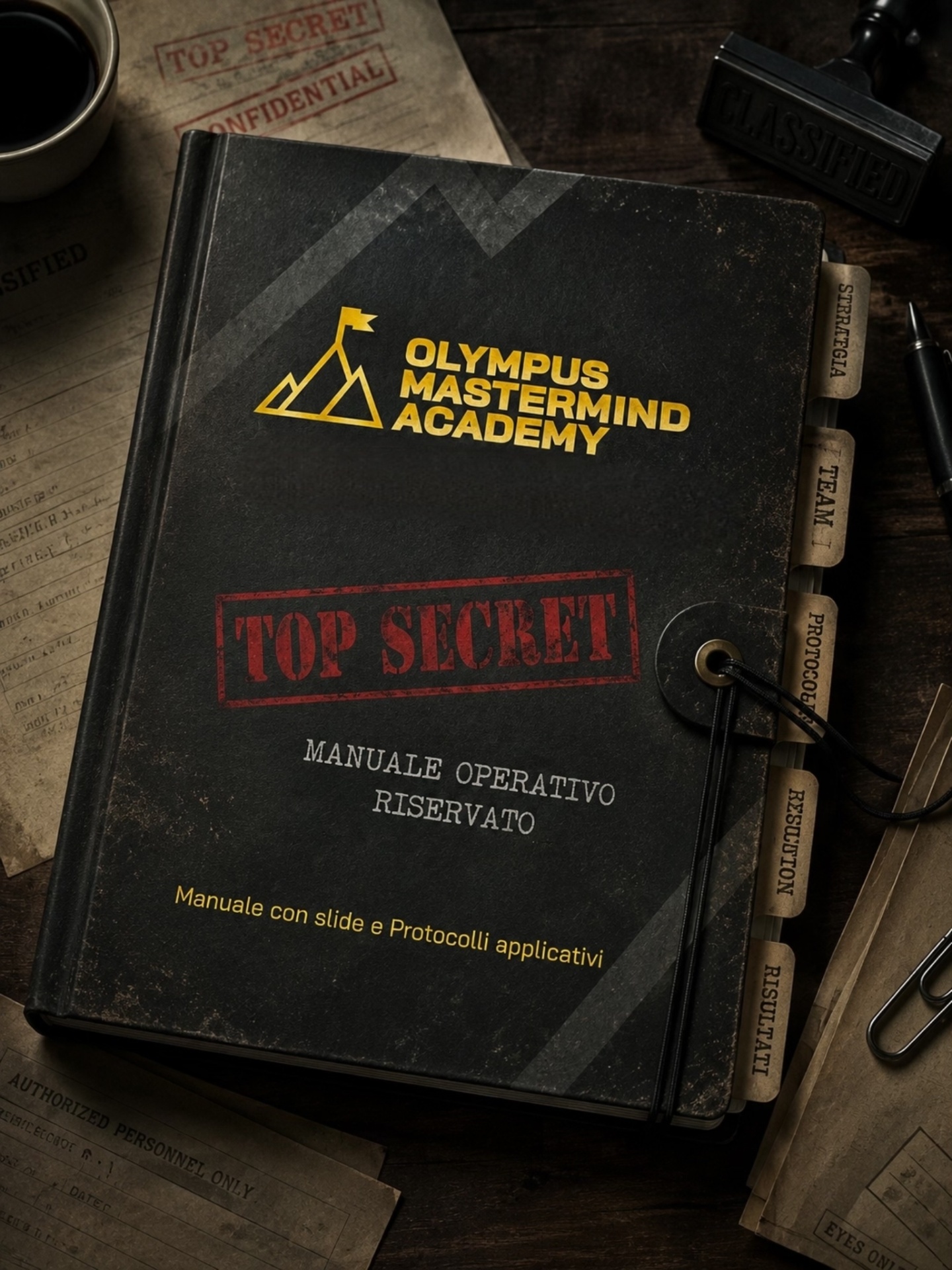 Manuale Operativo del Master + Gadget Segreti Olympus