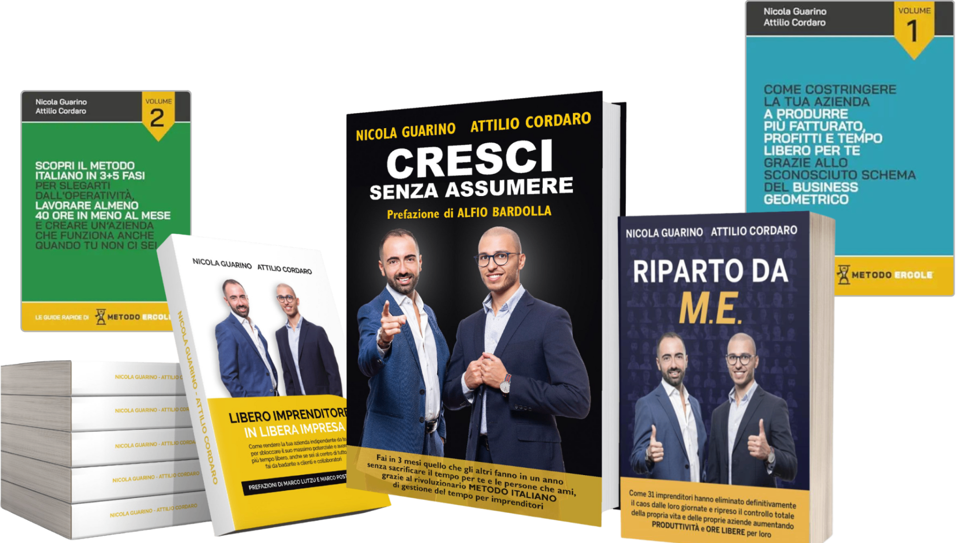 I libri del Metodo Ercole di Nicola Guarino e Attilio Cordaro